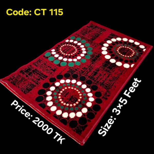 প্রিমিয়াম কার্পেট – CT 115 ( ৩×৫ ফুট)
