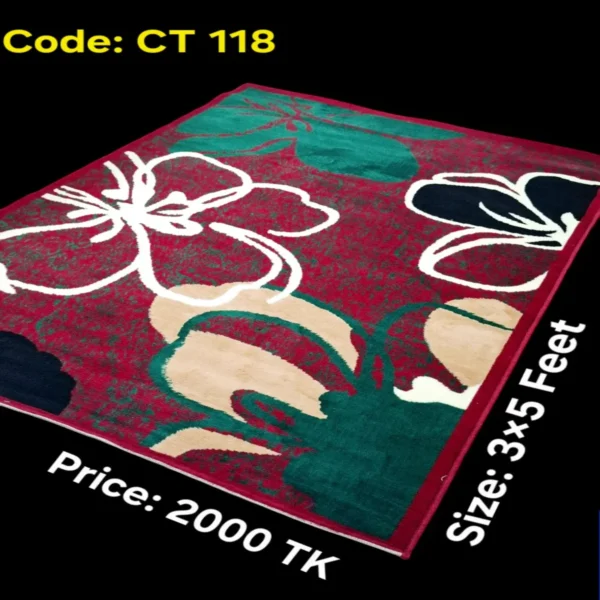 প্রিমিয়াম কার্পেট – CT 118 (৩×৫ ফুট)