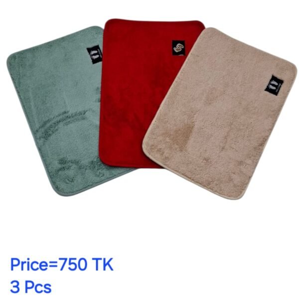 প্রিমিয়াম বাথরুম পাপোশ কম্বো-CT 183 (3 Pcs)