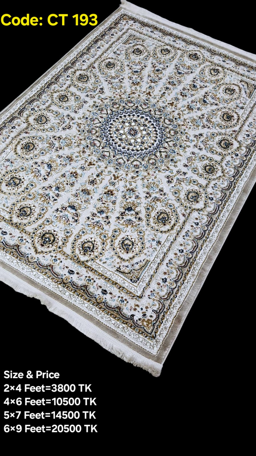 IMG-20250817-WA0022 প্রিমিয়াম টার্কিশ কার্পেট-CT 193 - Image 1