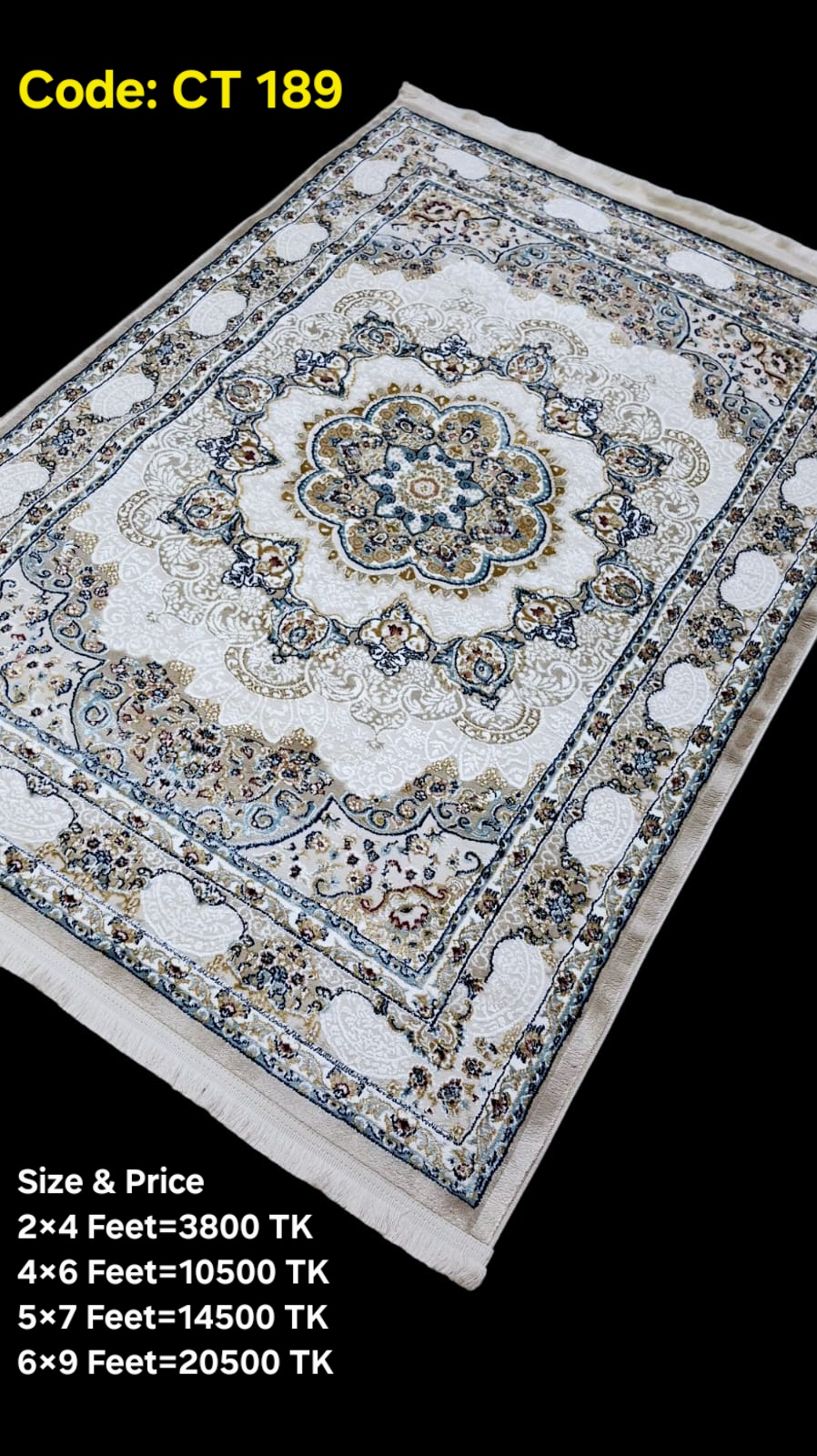 IMG-20250817-WA0044 প্রিমিয়াম টার্কিশ কার্পেট-CT 189 - Image 1
