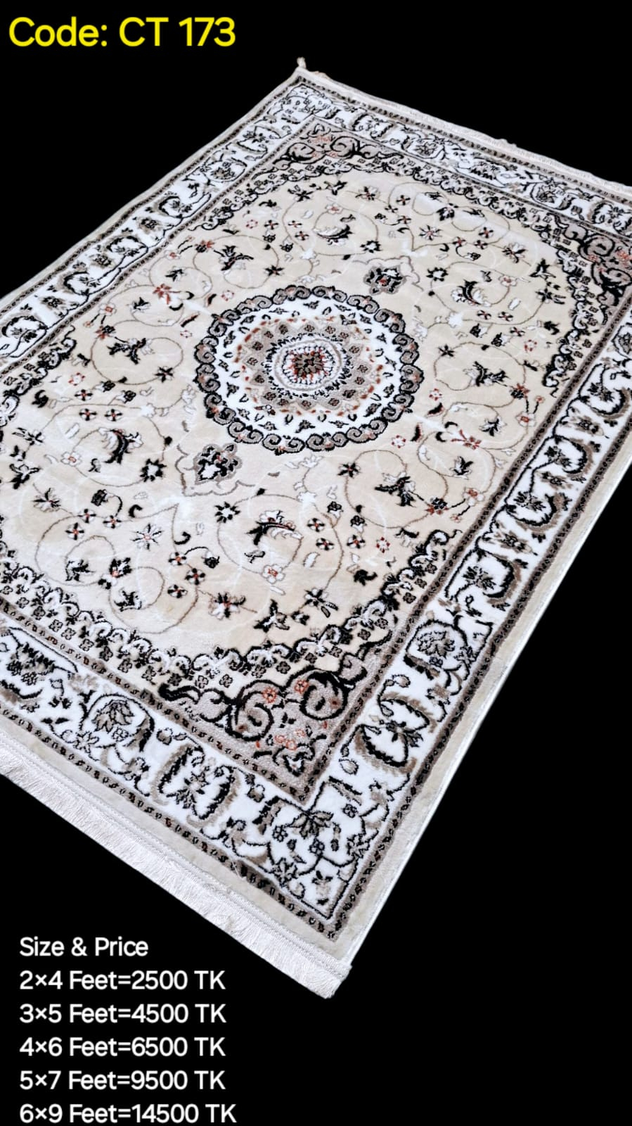 IMG-20250917-WA0041 প্রিমিয়াম টার্কিশ কার্পেট-CT 173 - Image 1