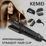 Kemei 4-Speed Temperature Control Straight Hair Clip