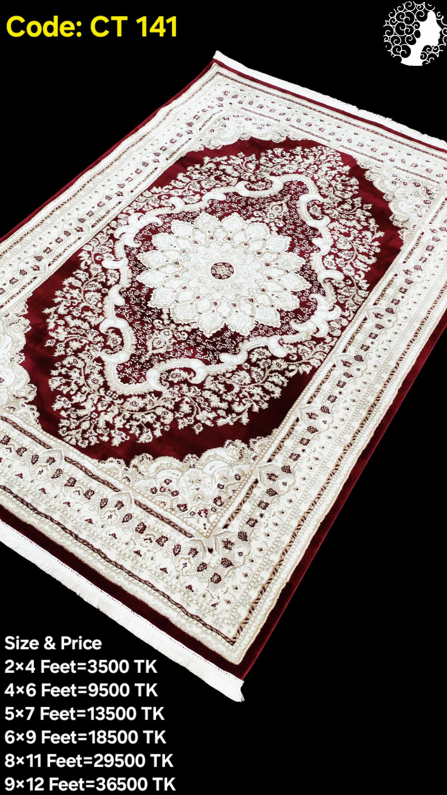 Compress_20251118_190410_0752 প্রিমিয়াম টার্কিশ কার্পেট - CT 141 - Image 1