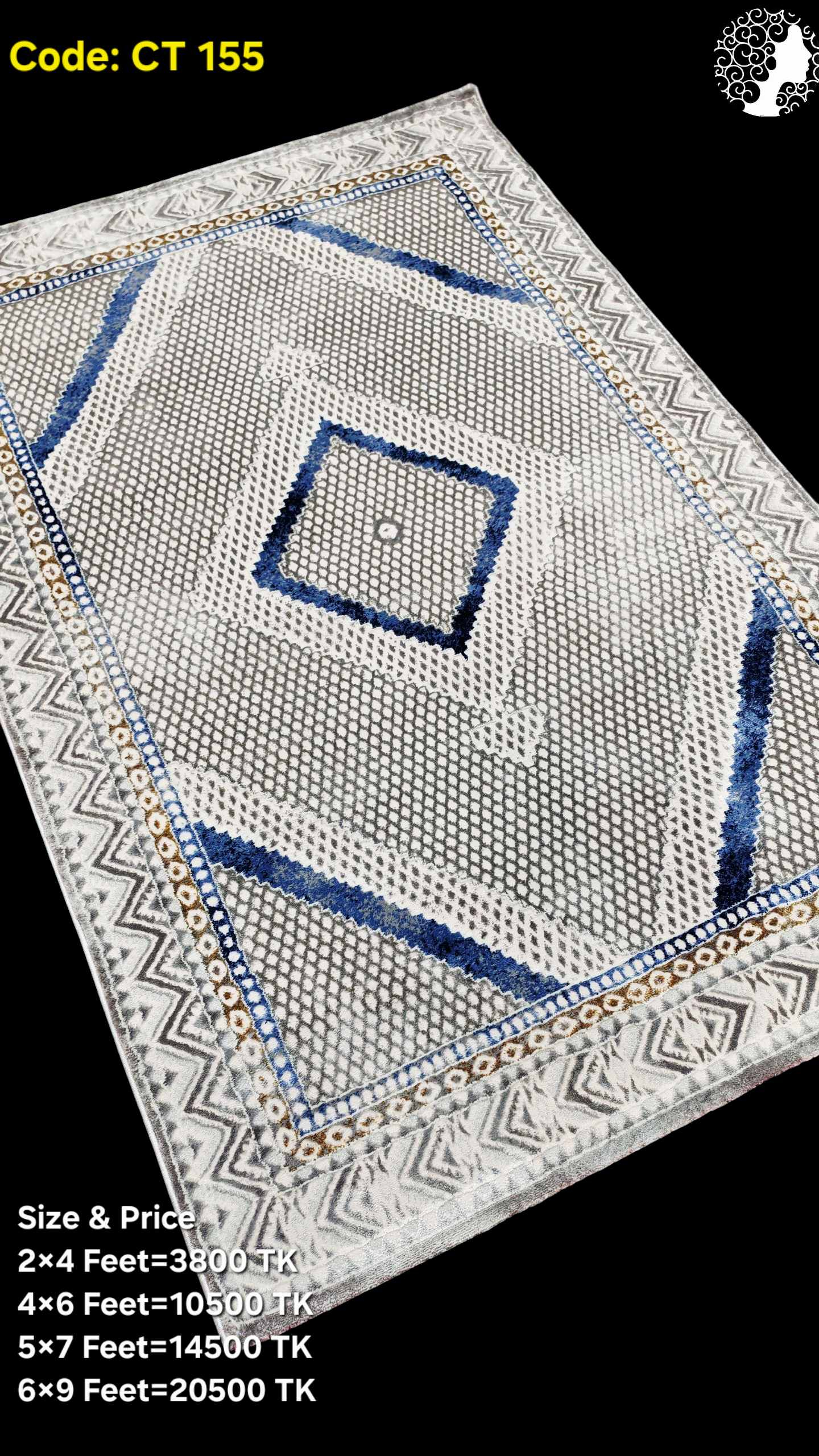 Compress_20251118_193046_6085 প্রিমিয়াম টার্কিশ কার্পেট - CT 155 - Image 1