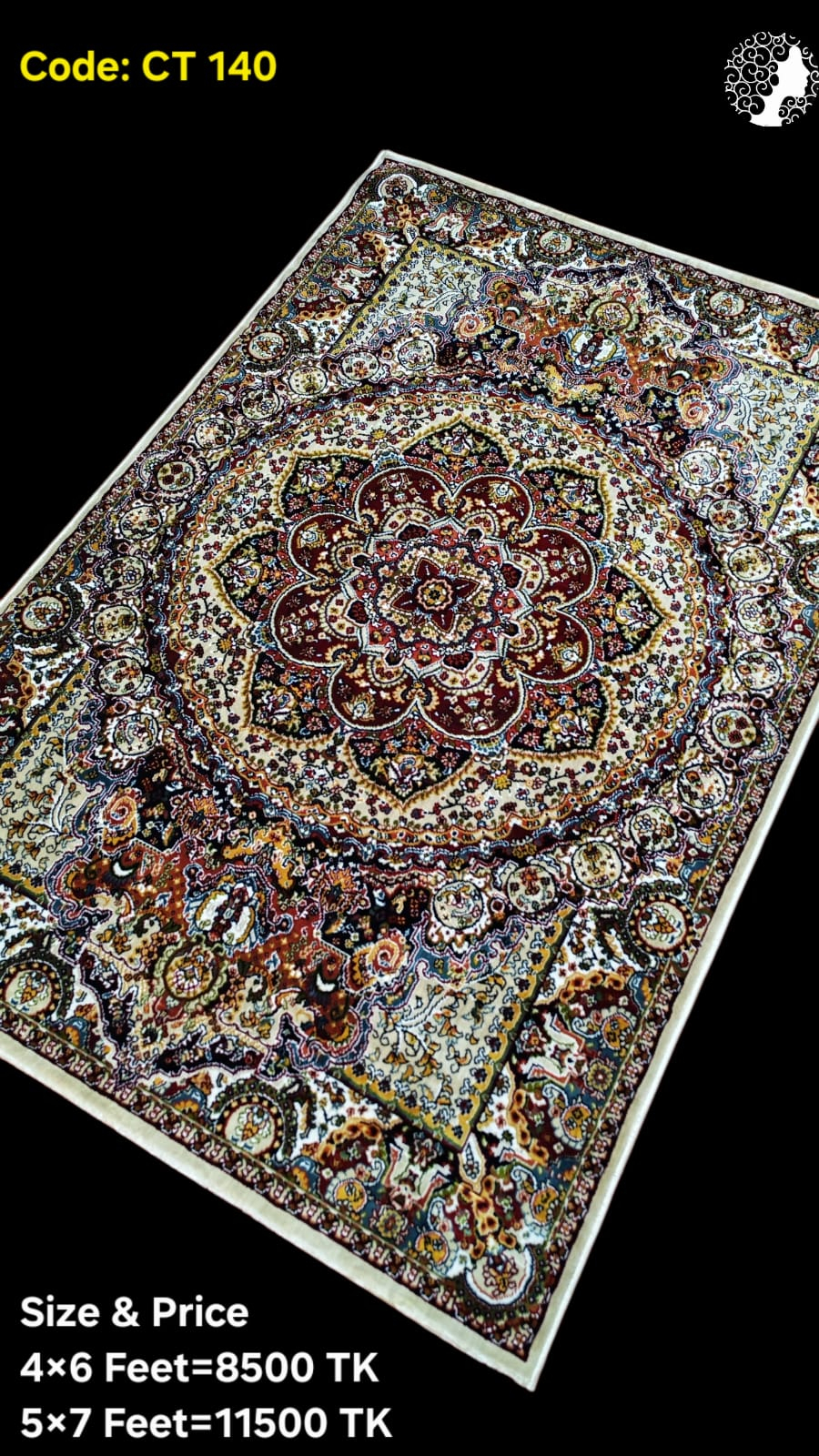 IMG-20251226-WA0189 প্রিমিয়াম টার্কিশ কার্পেট - CT 140 - Image 1