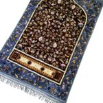 Premium Royal Blue Velvet Jaynamaz