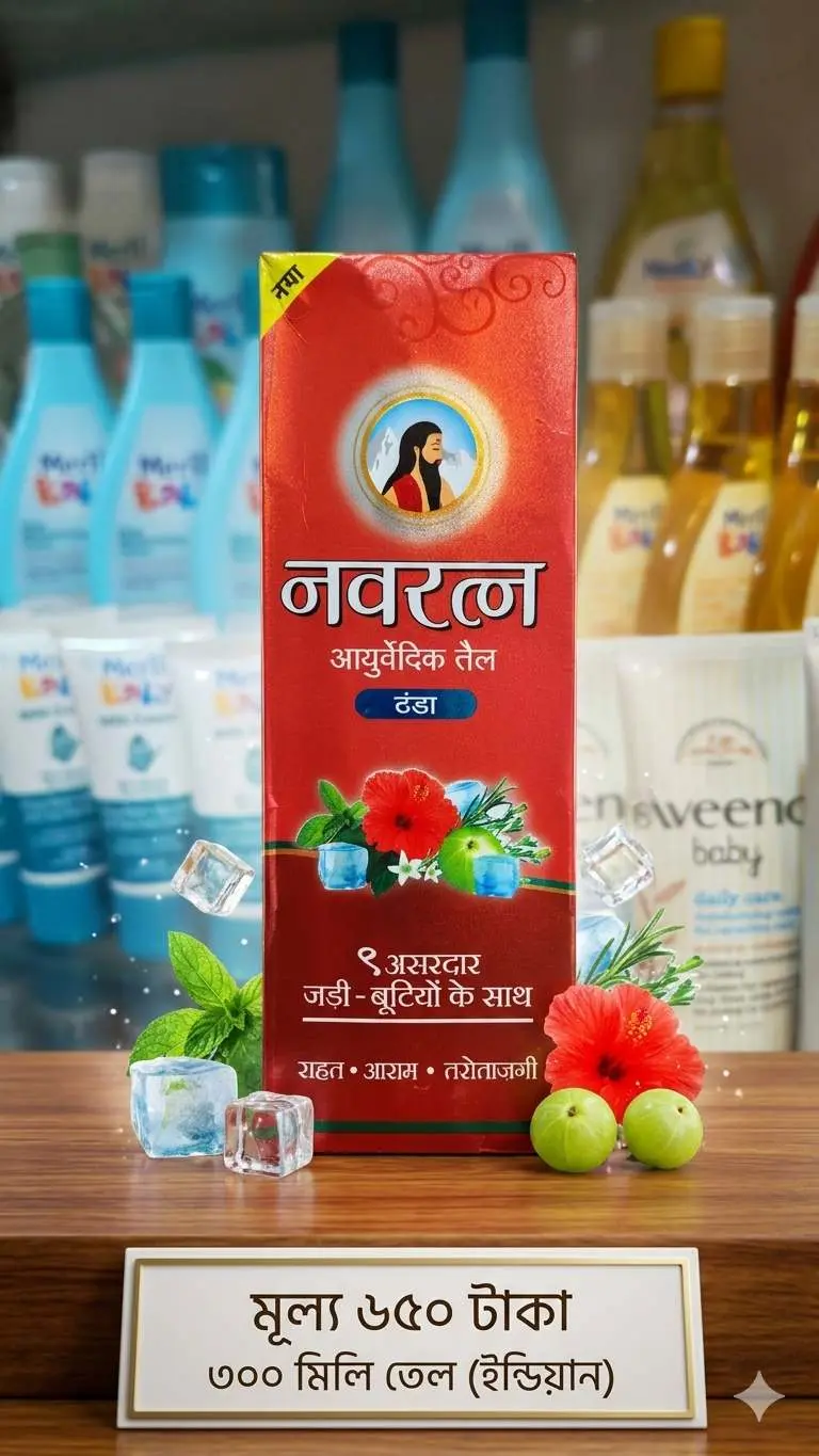 Gemini_Generated_Image_2kyae22kyae22kya (1) Navratna Ayurvedic Cool Oil - Image 1