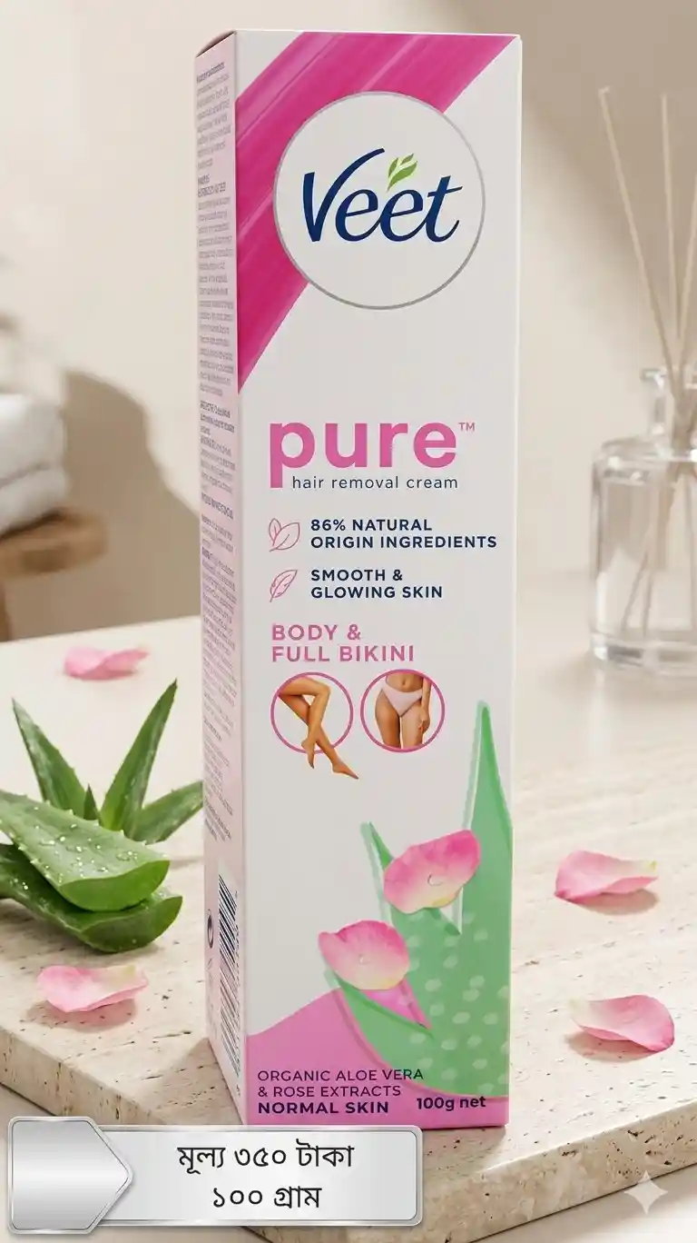 WhatsApp Image 2026-04-28 at 16.58.49(1) Veet Pure Hair Removal Cream for Body & Full Bikini-100g - Image 1